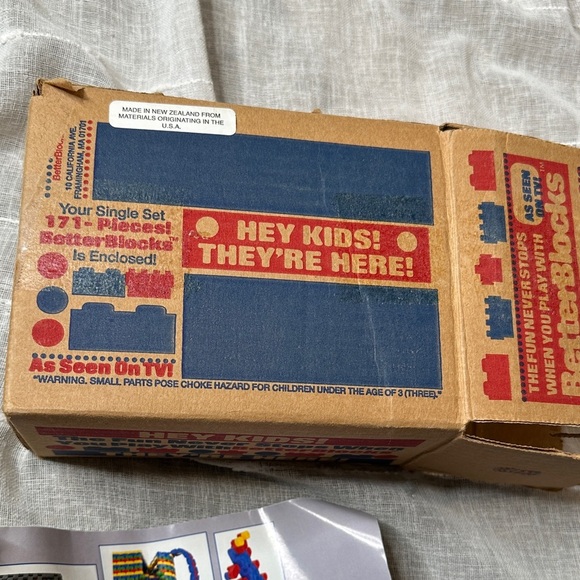 Vintage 1992 Better Blocks 248 piece Original Box FULL With Original Booklet EUC - Picture 7 of 10